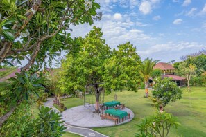 Espace banquet en plein air