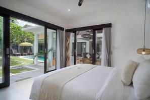 3 Schlafzimmer, Zimmersafe, Schreibtisch, Bügeleisen/Bügelbrett