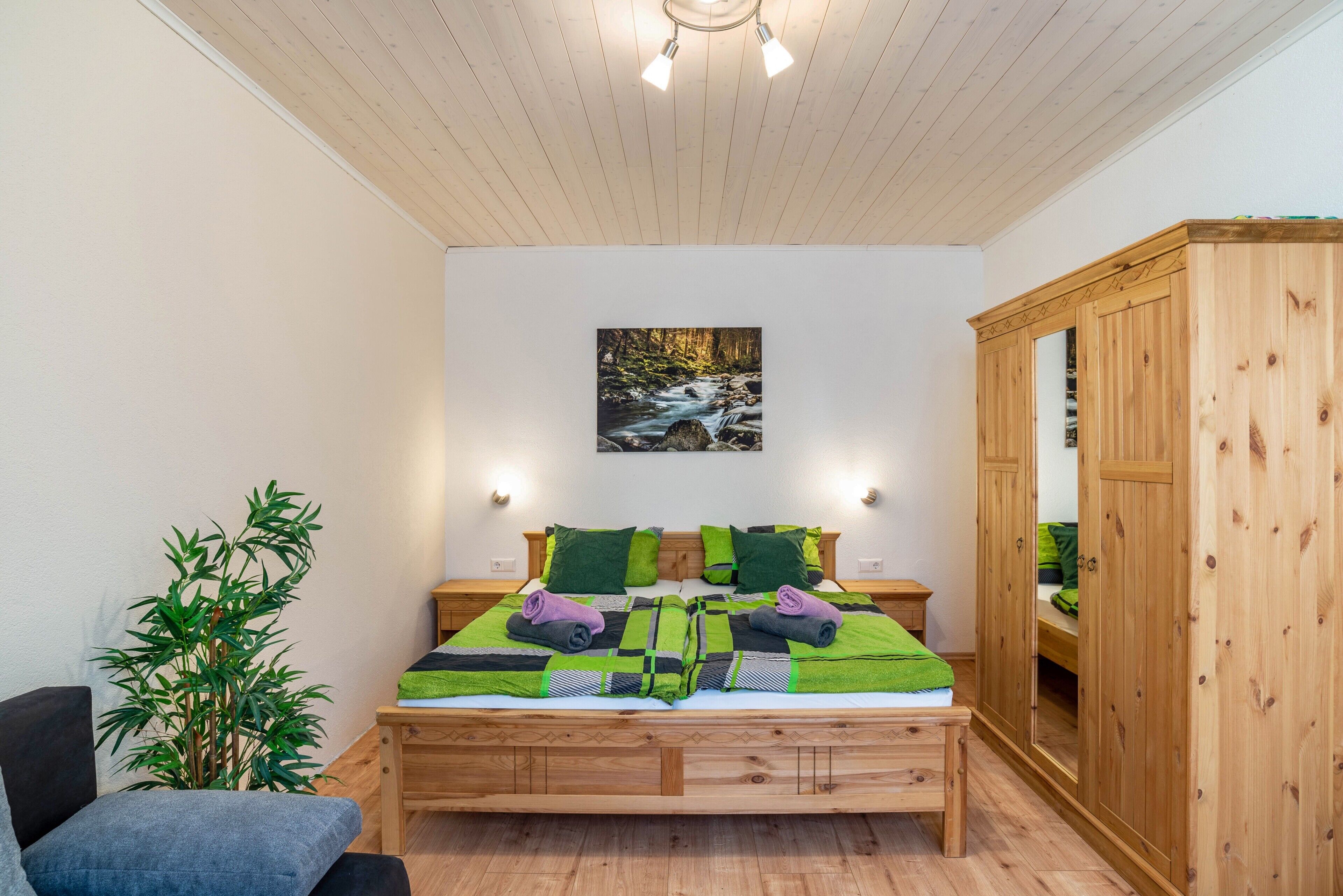 2 Schlafzimmer, kostenloses WLAN, Bettwäsche