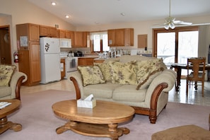 Smart TV, DVD player, stereo