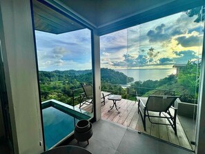 Vista desde la propiedad