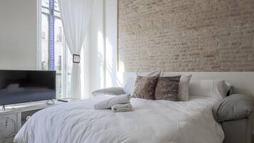 3 dormitorios, tabla de planchar con plancha, wifi y ropa de cama