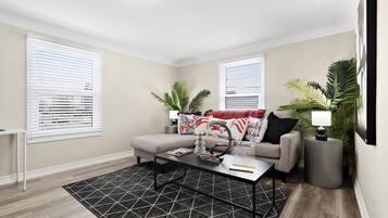 Smart-tv en een open haard