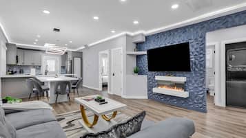 Comfort-Haus, 3Â Schlafzimmer, Terrasse | Wohnzimmer