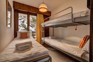 2 chambres, Wi-Fi, literie fournie