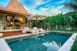 Basic Villa, Multiple Beds | Pool - Villa Ketenangan (Ubud)