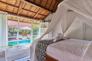 Basic Villa, Multiple Beds | 3 bedrooms, iron/ironing board, free cribs/infant beds, bed sheets