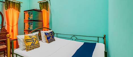 經濟雙人房 | 免費 Wi-Fi、床單