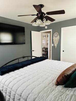 2 habitaciones, cuna de viaje, wifi y ropa de cama