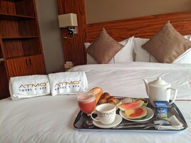 Petit déjeuner continental compris tous les jours