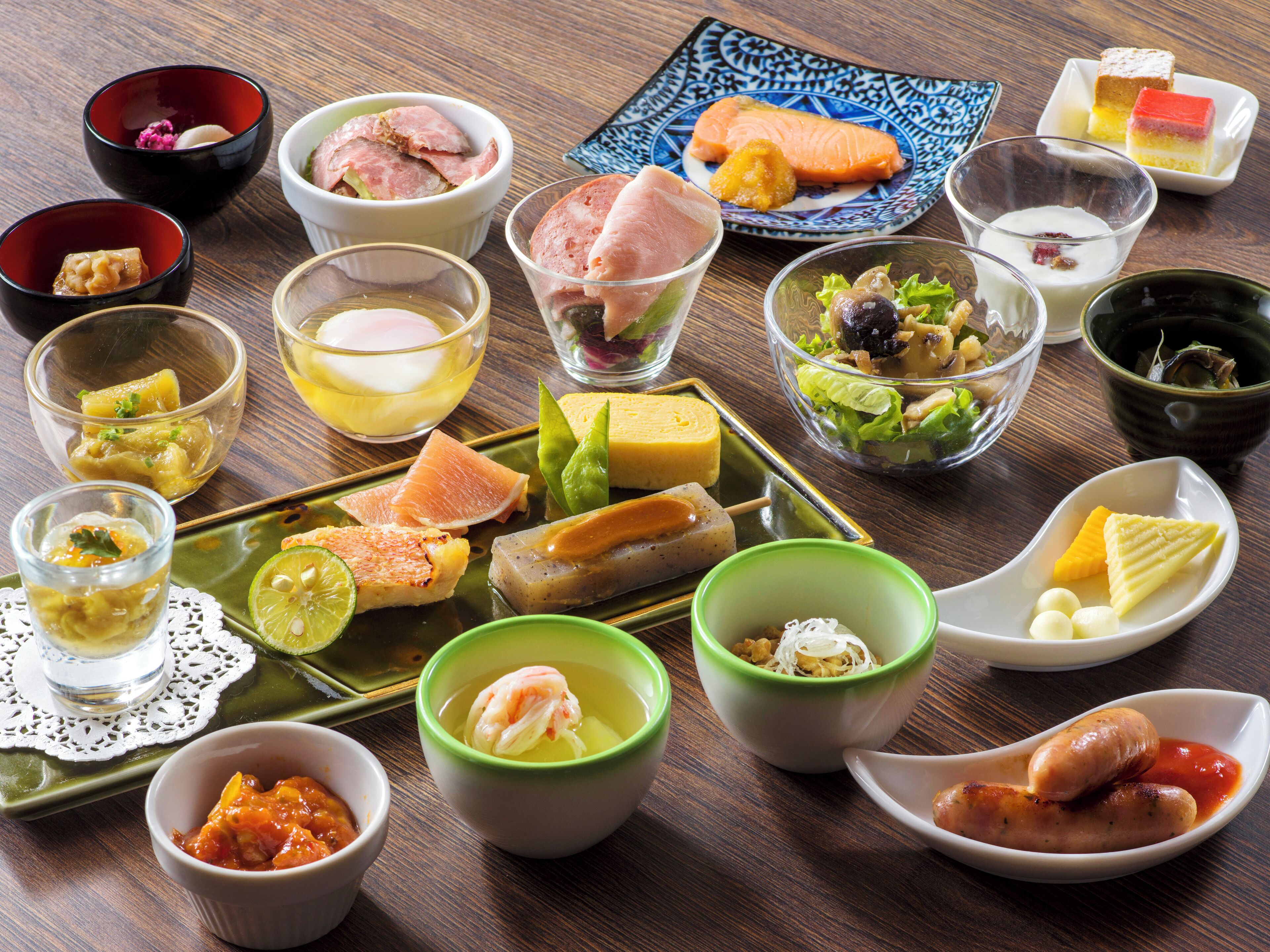 Breakfast buffet