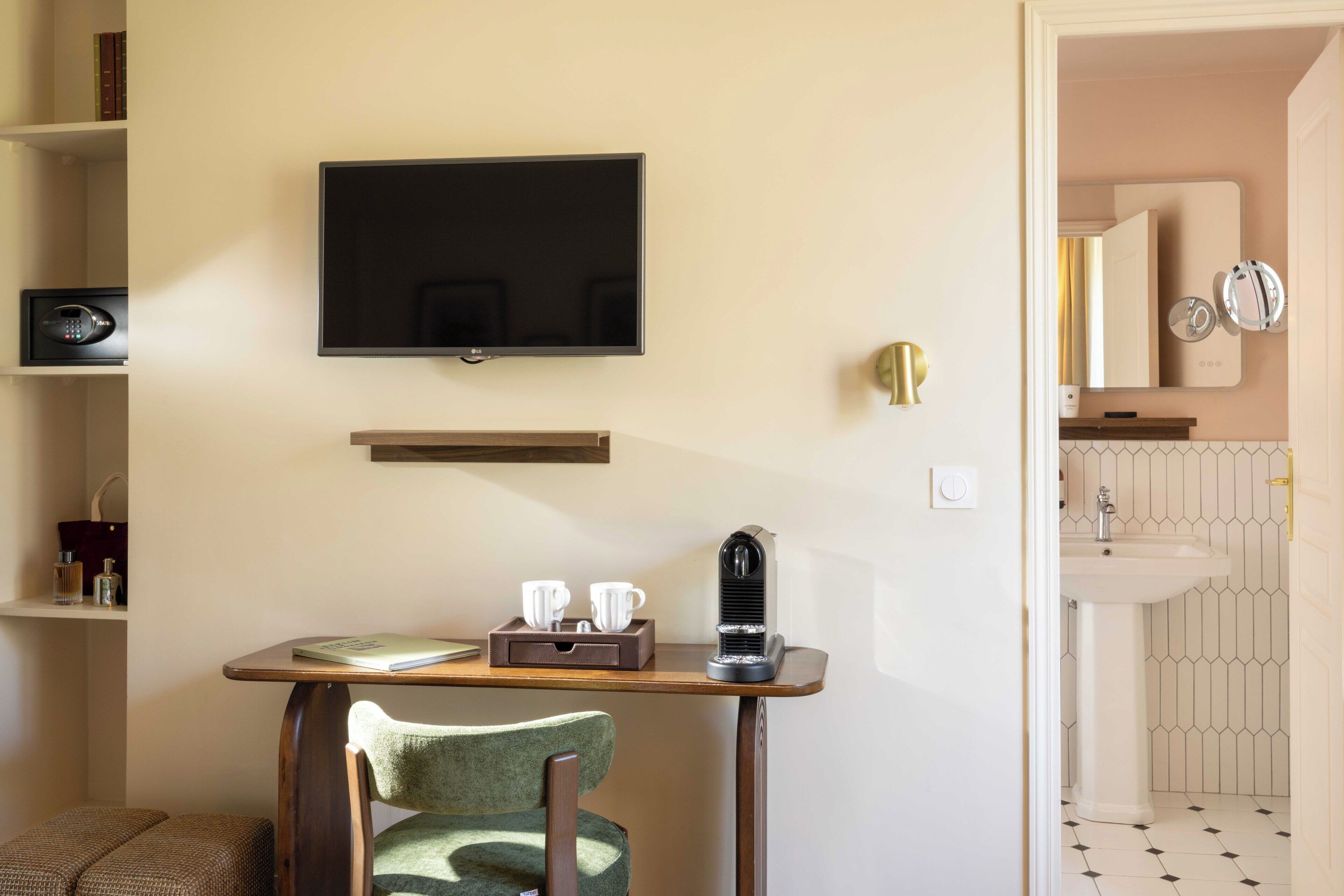 Luxe beddengoed, Select Comfort-bedden, een kluis op de kamer