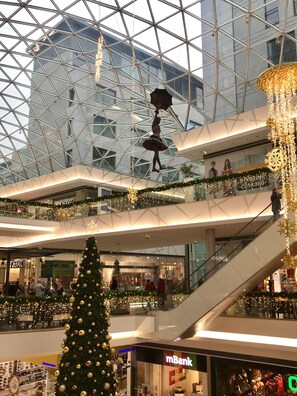 Interior entrance