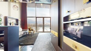 Royal Room | Hypo-allergenic bedding available, desk, laptop workspace - Eurovea Apartments (Bratislava)