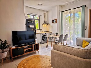 Smart-tv och böcker