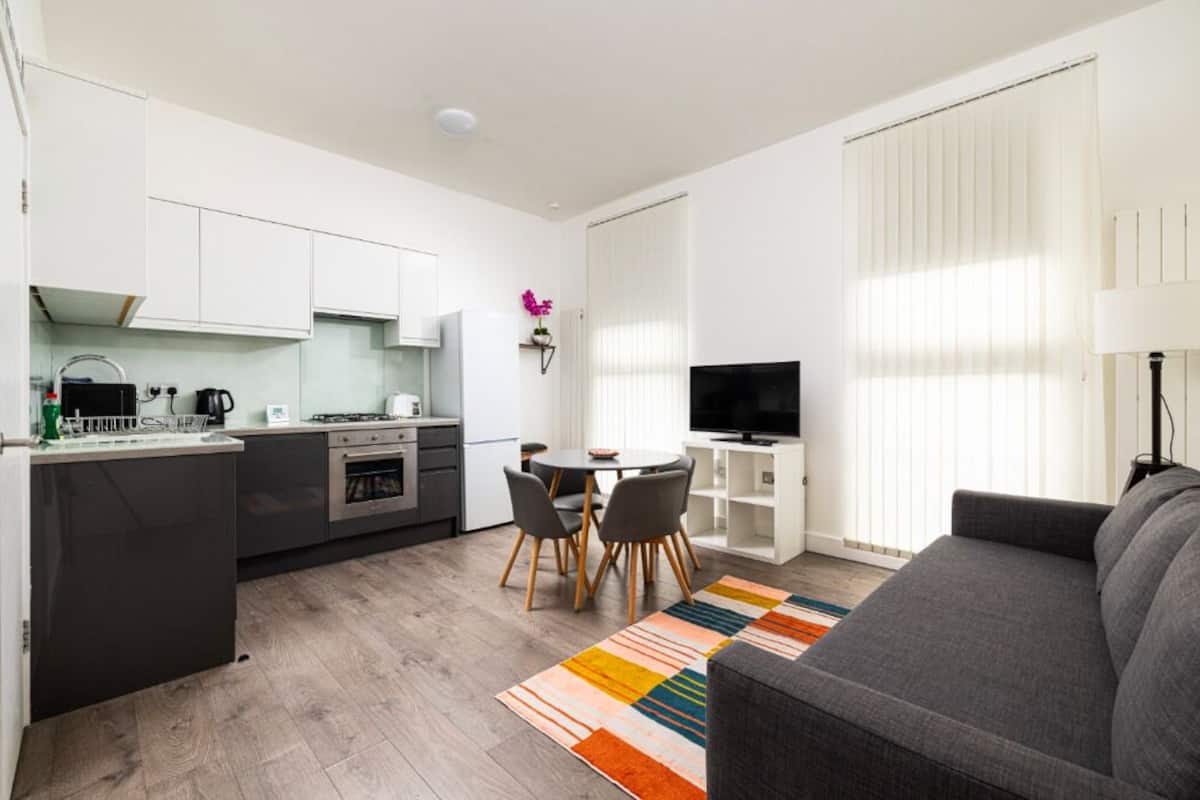 Departamento exclusivo | Área de sala de estar