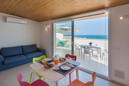 Small Whonung mit Meerblick.