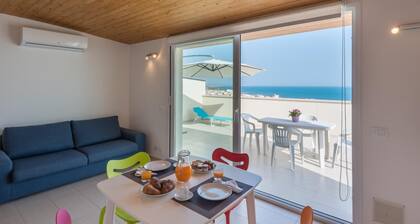 Small Whonung mit Meerblick.