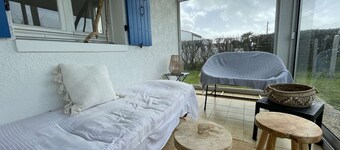 Quiet 3-Room House Near Ocean & Lighthouse - Sleeps 6 - WIFI, Parking