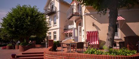 Voorkant van accommodatie