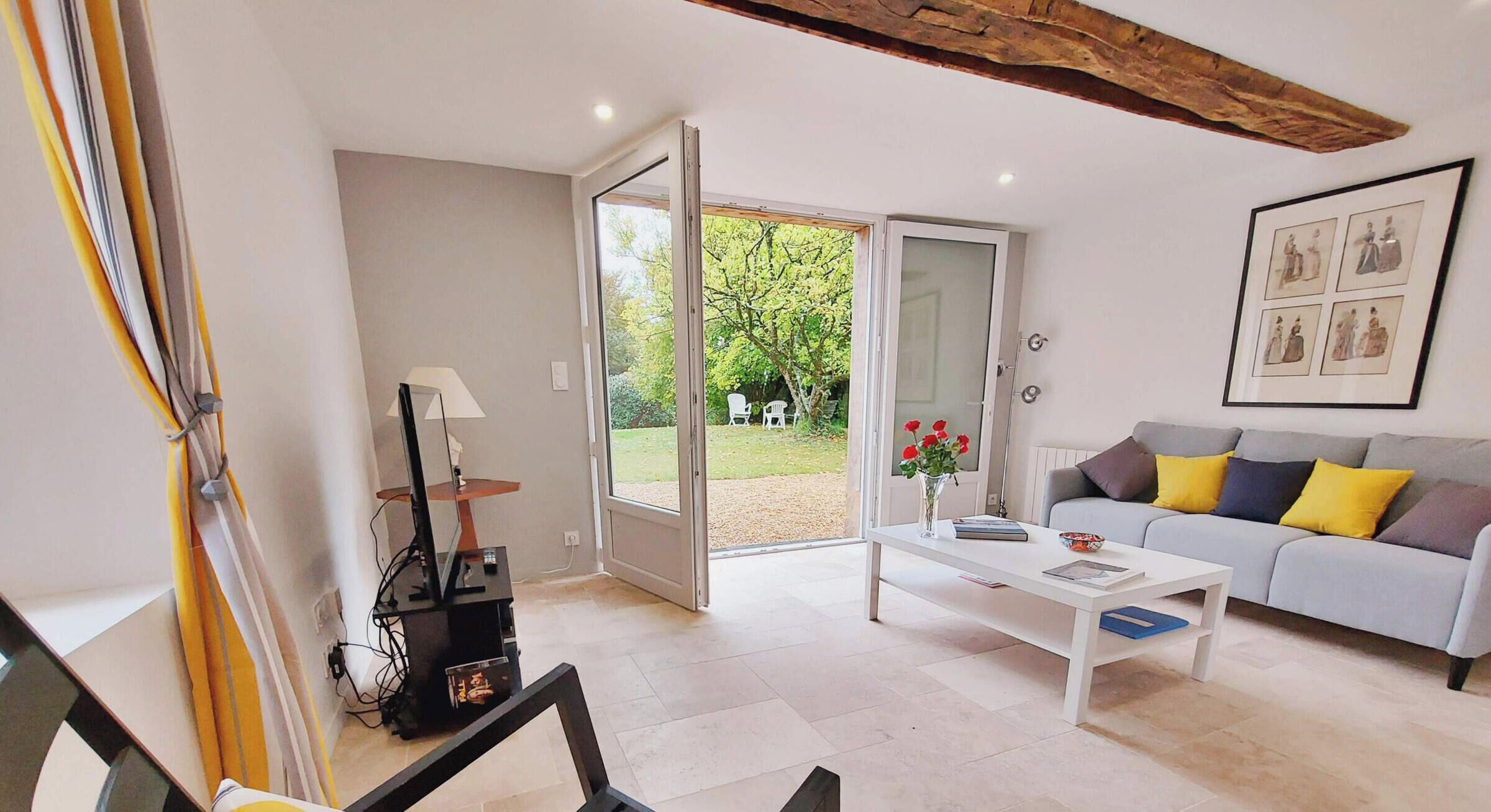 TV, DVD player, table tennis