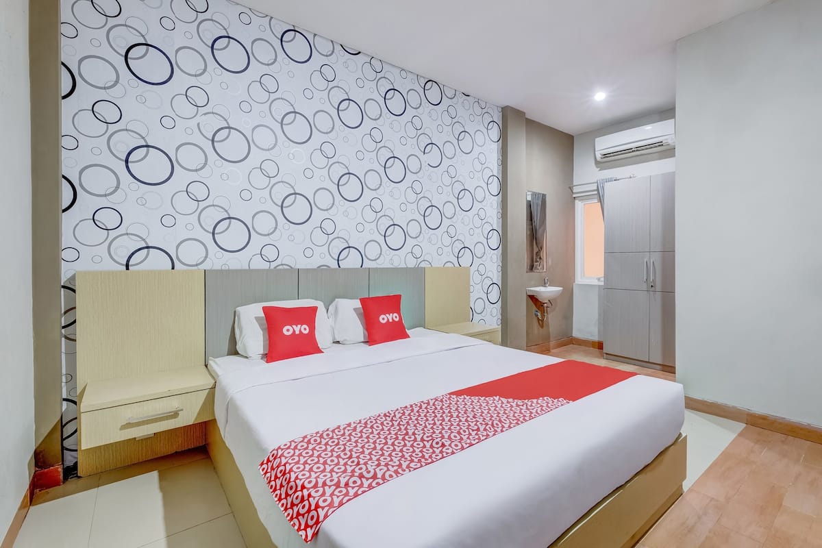 Chambre Standard double | Accès au Wi-Fi (inclus), literie fournie