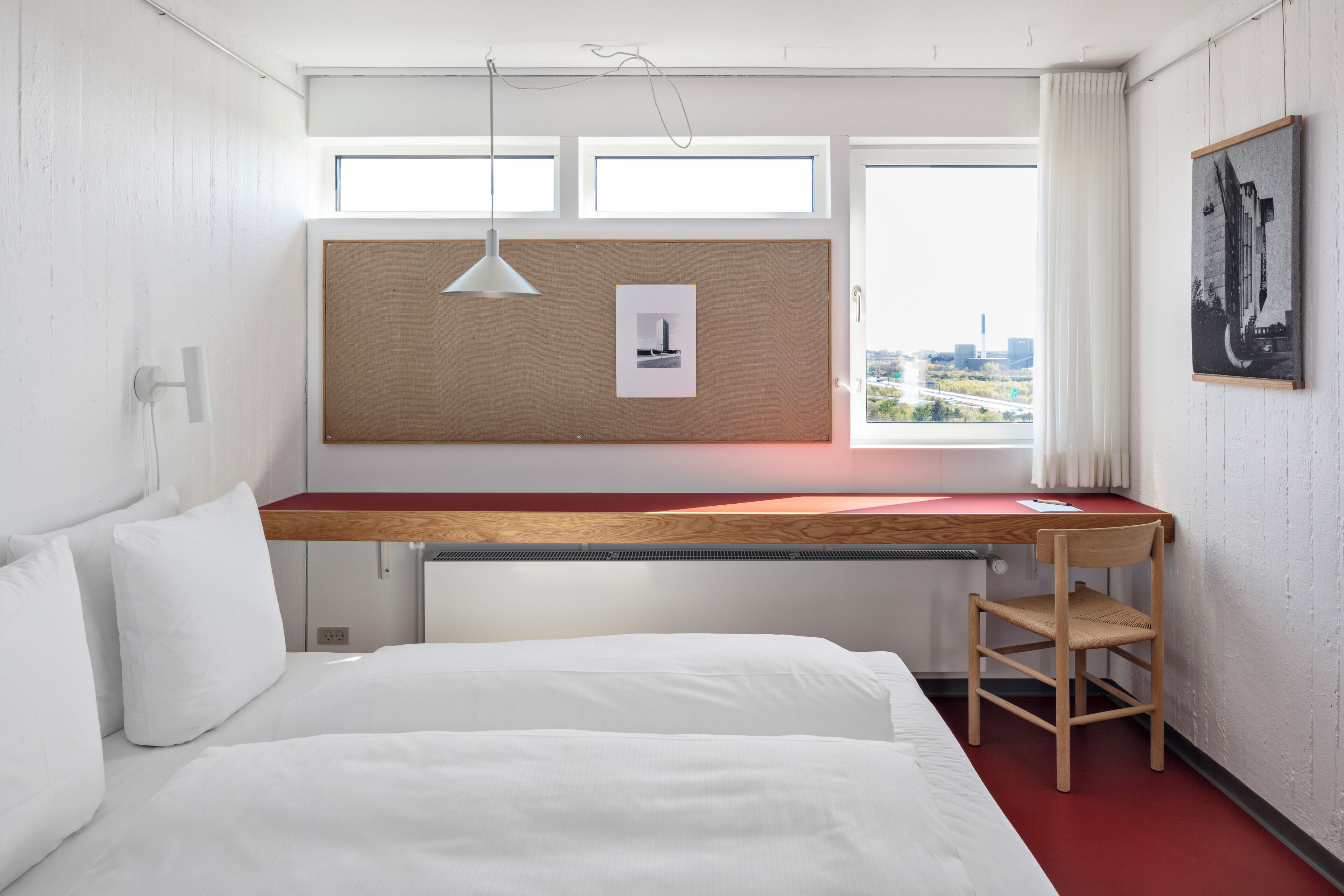 Economy-Doppelzimmer, mit Bad | Allergikerbettwaren, Schreibtisch, laptopgeeigneter Arbeitsplatz