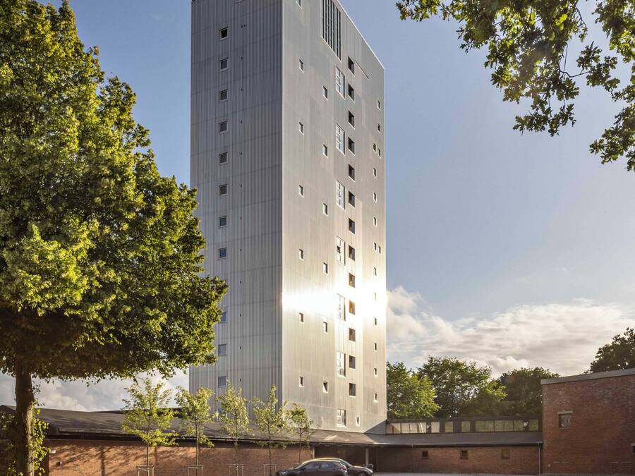 Fassade der Unterkunft