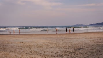 On the beach