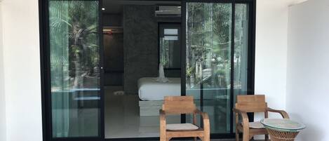 部屋からの景観