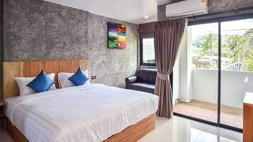 Uitzicht vanuit de kamer