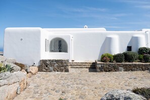 Voorkant van accommodatie