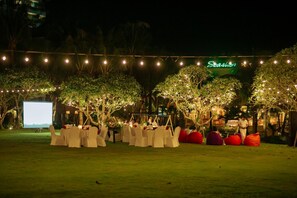 Área para banquetes al aire libre