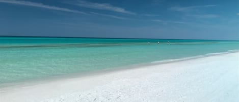 靠近海滩