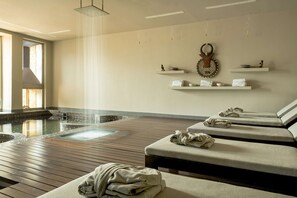 Couples treatment rooms, sauna, hot tub, steam room, body treatments - Precise Tale Poggio Alla Sala (Montepulciano)