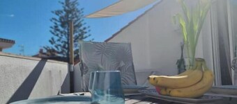 600m de la Playa, Terraza Soleada