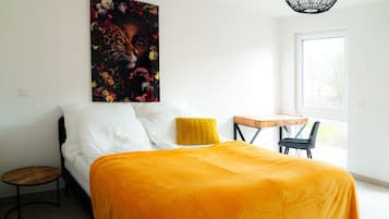 1 Schlafzimmer, Schreibtisch, Bügeleisen/Bügelbrett, WLAN