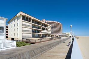 Exterior - New Listing!  Beautiful 3 bedroom condo on the boardwalk! (Ocean City)
