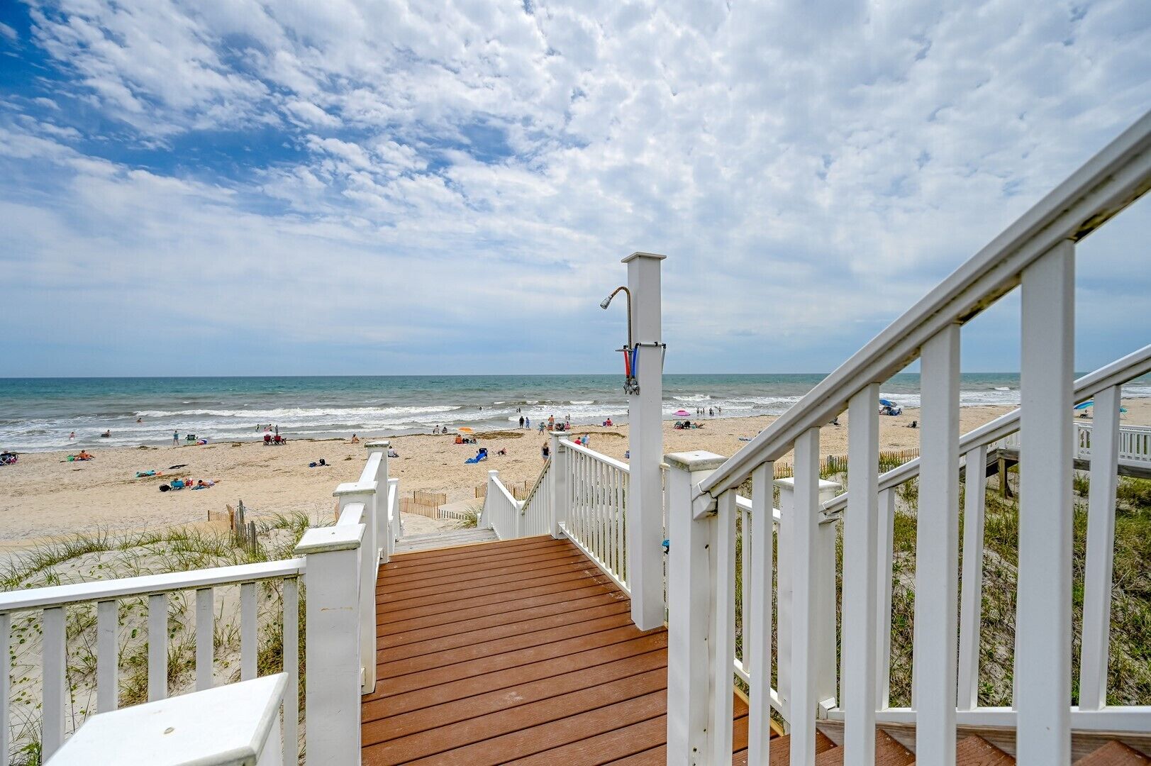 Accommodatie ligt op het strand