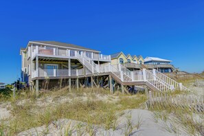 Exterior - Portals - Oceanfront Luxury Retreat on Topsail Island (North Topsail Beach)