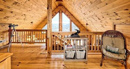 Hidden Escape Chalet - by Chatuge Home Concierge<br>Lake and mountain views, fire pit, hot tub