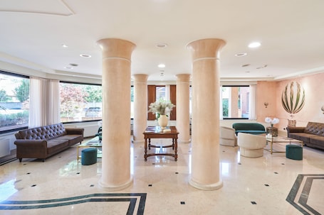 Sala de estar en el lobby