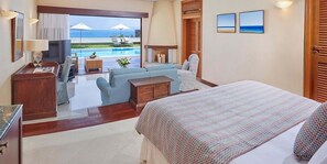ห้องรอยัลสวีท | เครื่องนอนระดับพรีเมียม, มินิบาร์, ผ้าปูที่นอน