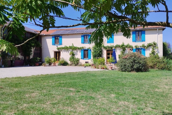 Die Ferme "Perissée" mit 2 Ferienwohnungen
