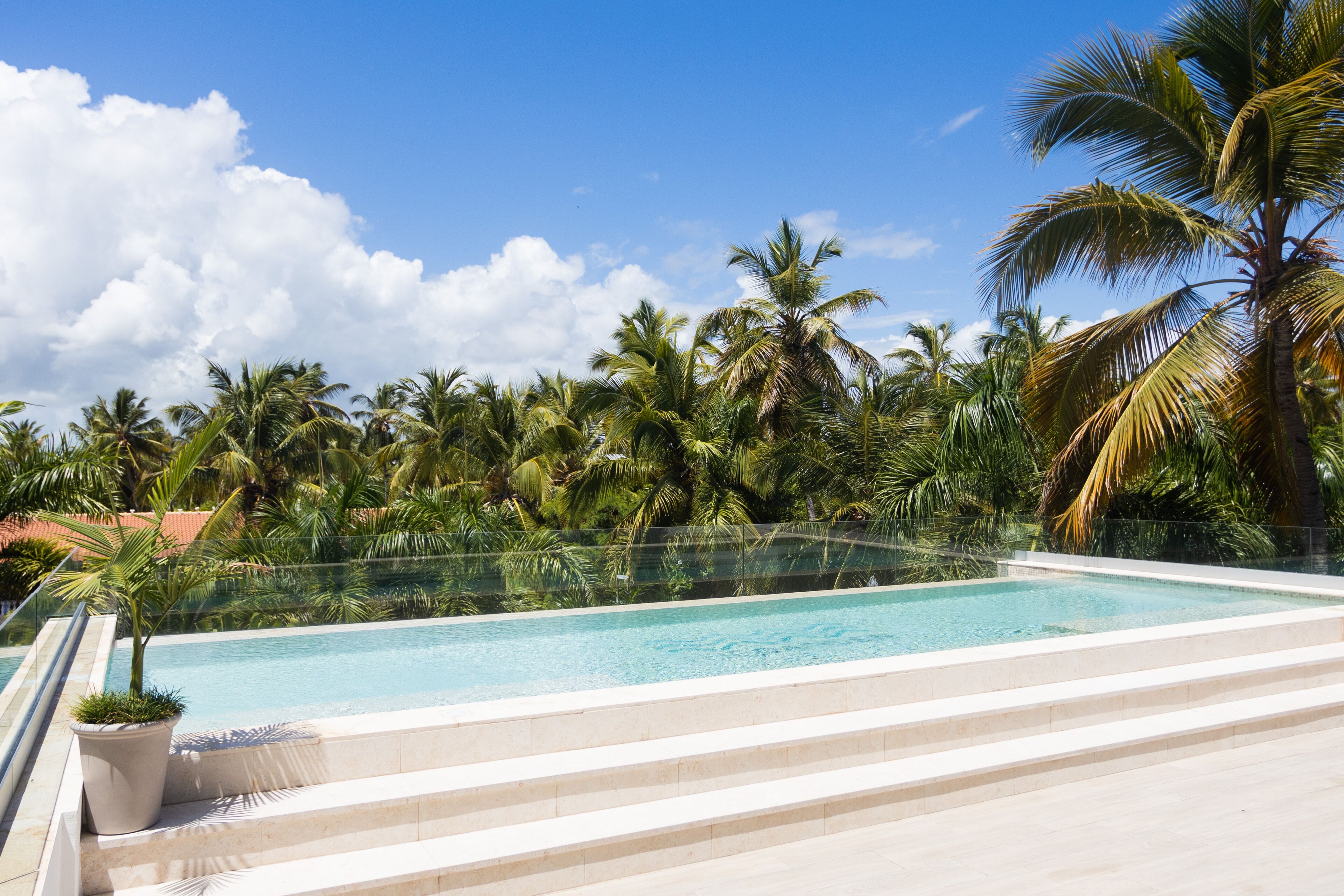 Alberca al aire libre 