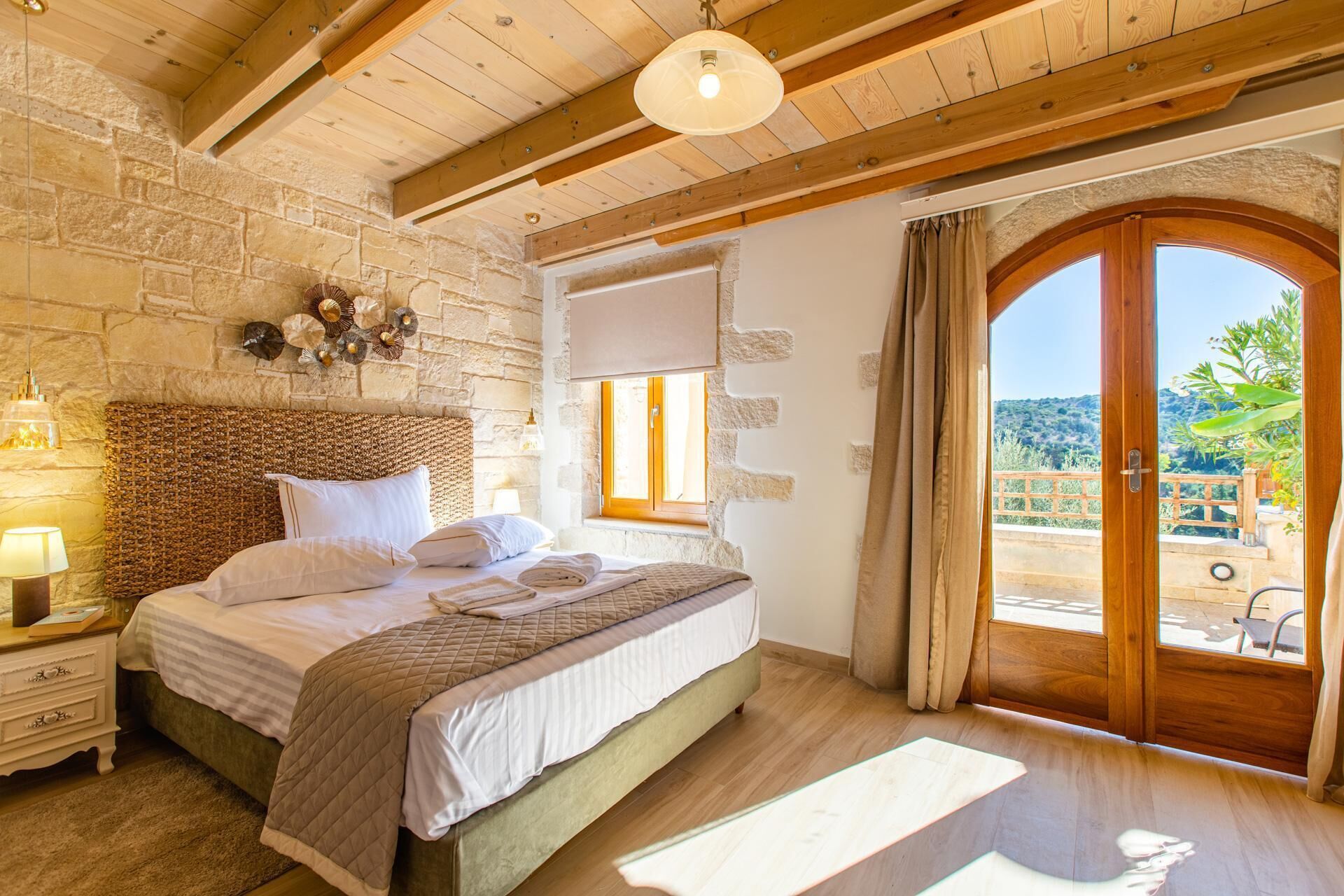 2 slaapkamers, een strijkplank/strijkijzer, wifi, beddengoed