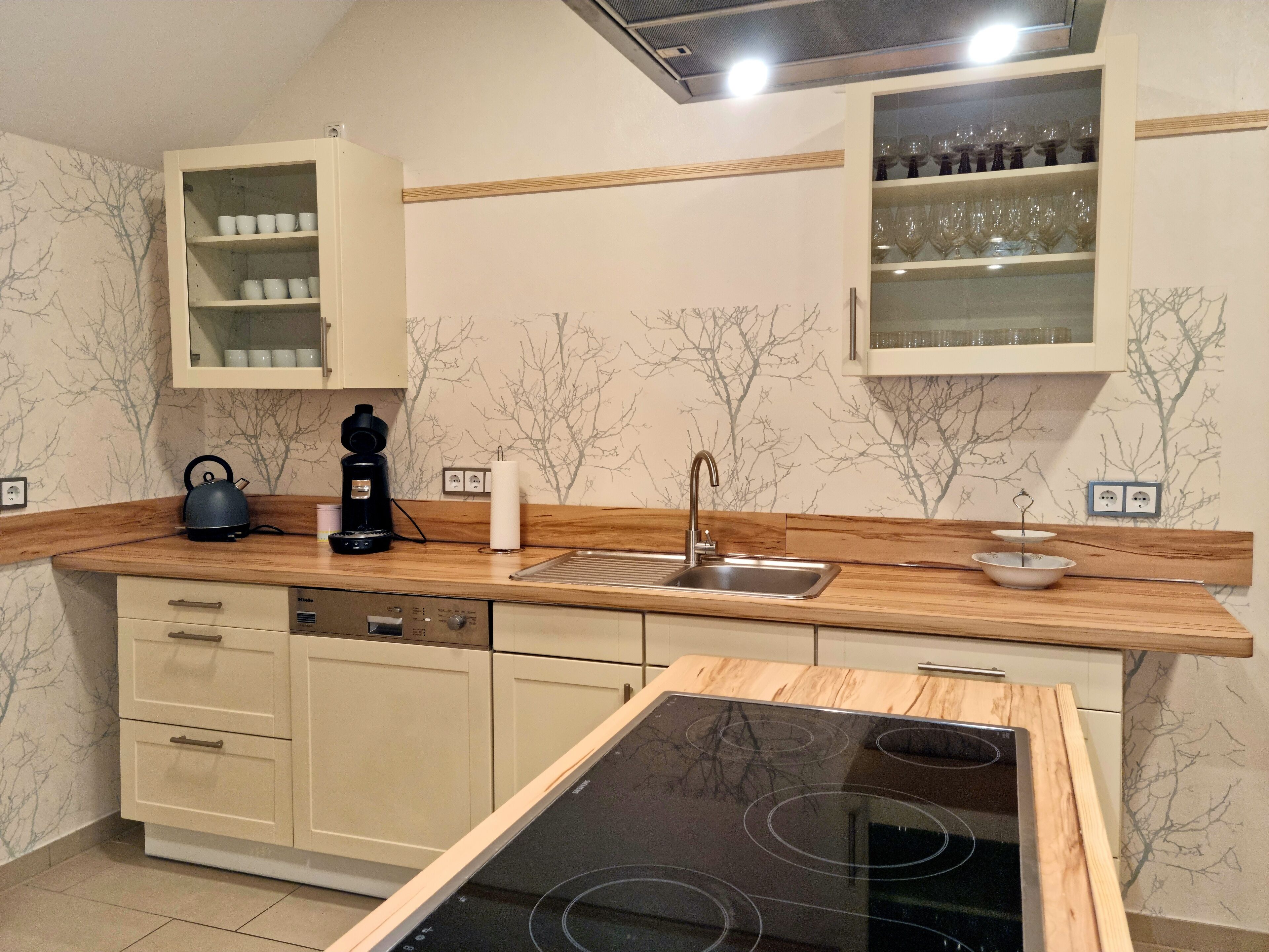 Kylskåp, ugn, spishäll och diskmaskin