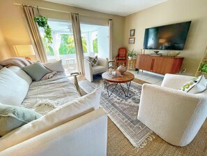 Smart TV, printers - Chic Cali-Inspired Condo On Canal w/ Pool (Bonita Springs)