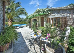 Outdoor dining - Can Reus - Four Bedroom Villa, Sleeps 8 (Mallorca)