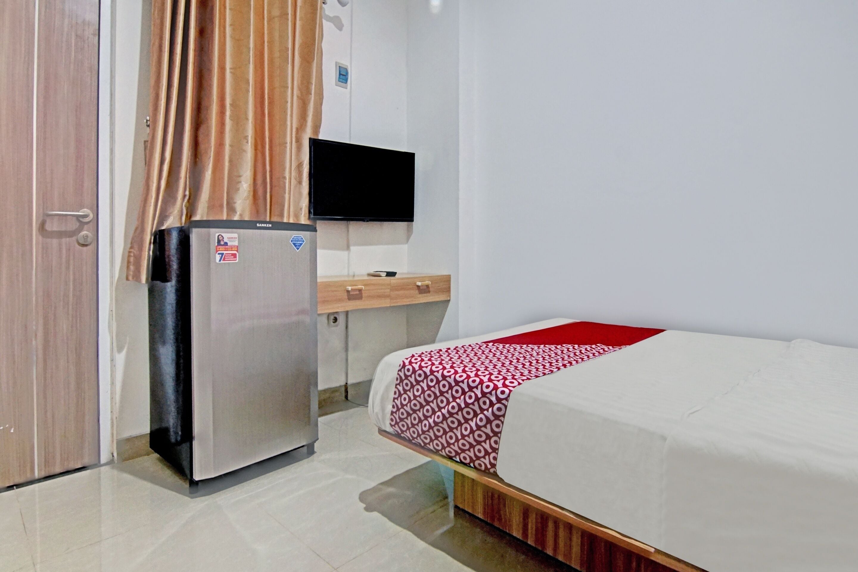 ห้องดีลักซ์ดับเบิล | โต๊ะทำงาน, Wi-Fi ฟรี, ผ้าปูที่นอน